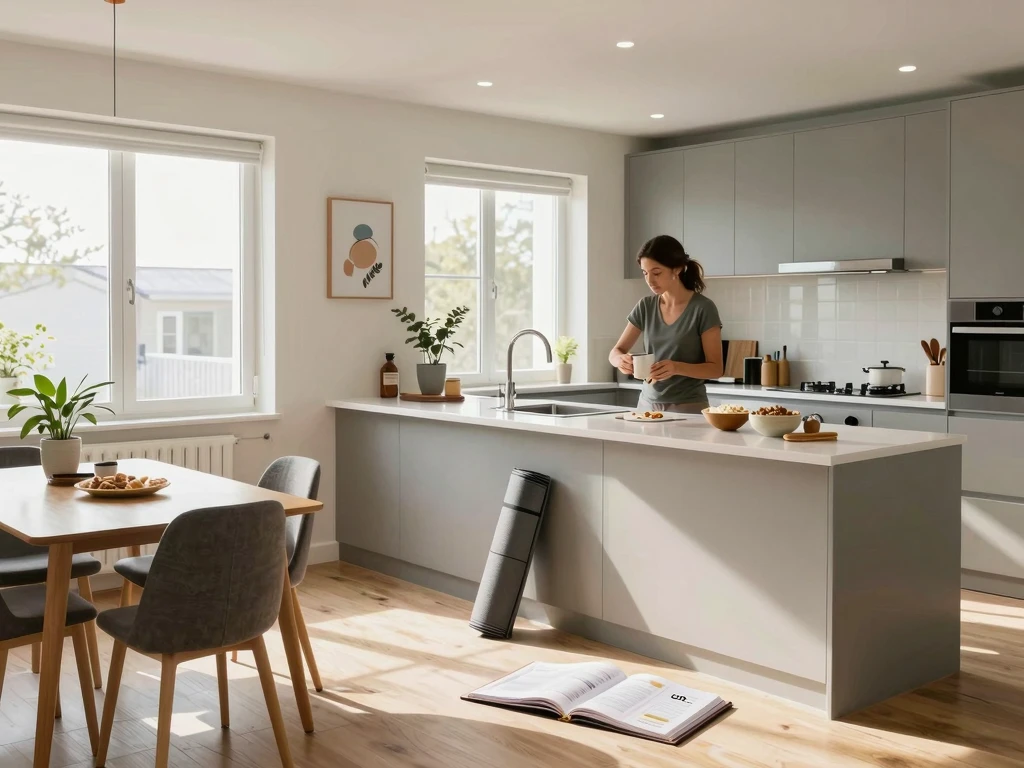 Abstrakte Darstellung eines fließenden Ablaufs